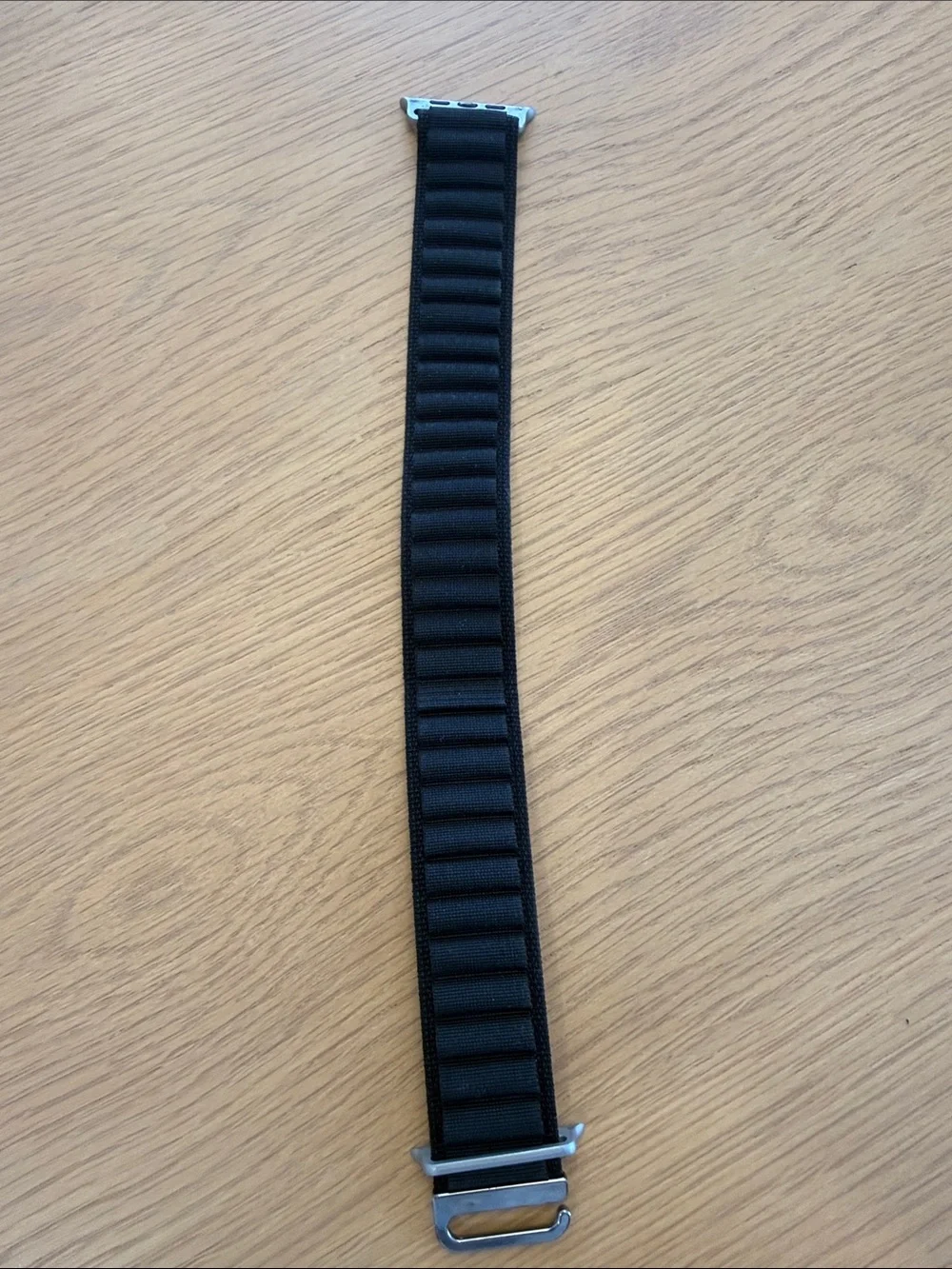Apple Watch Bands in Black, Orange & Light Gray